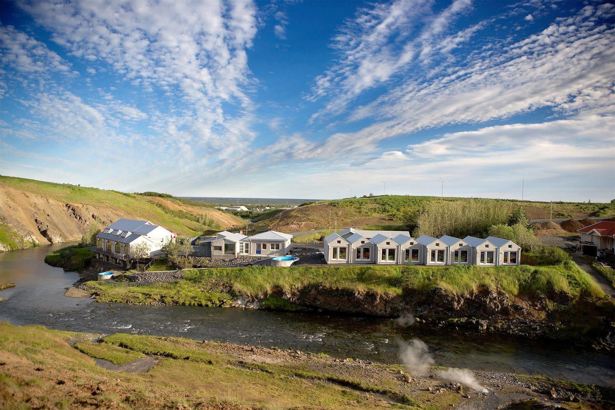 Frost And Fire Hotel Hveragerdi Exterior foto
