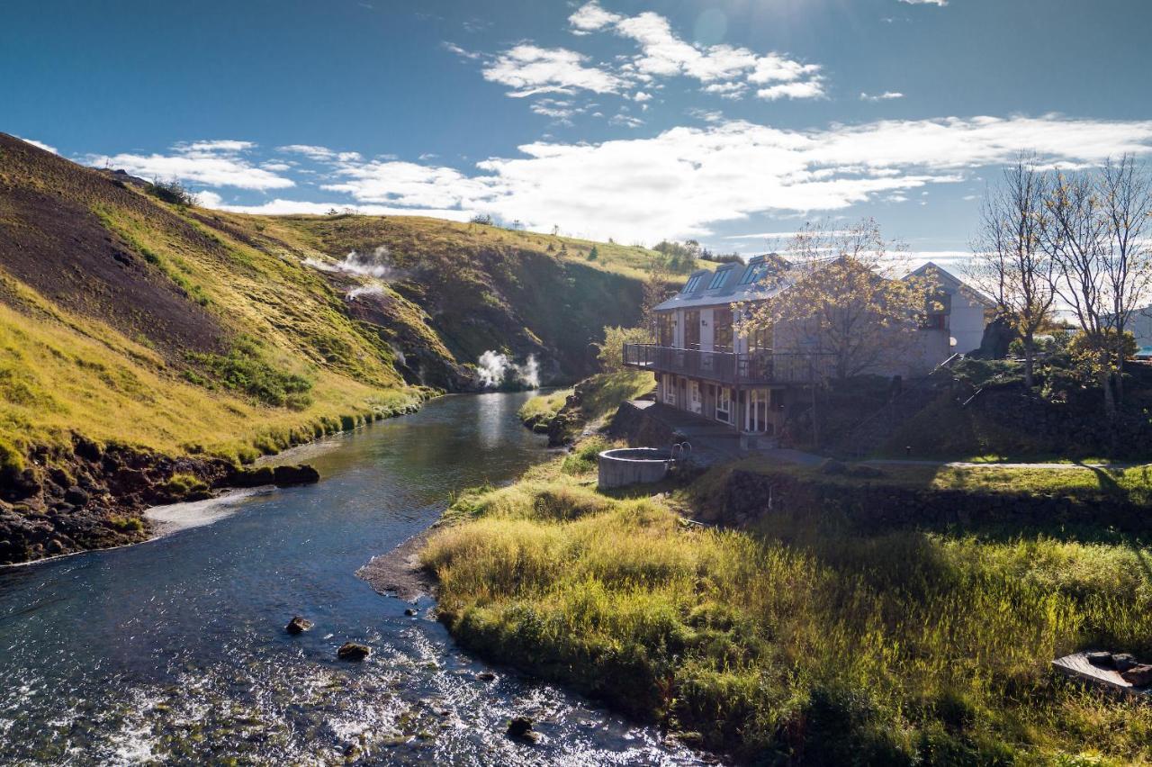Frost And Fire Hotel Hveragerdi Exterior foto